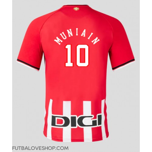 Dres Athletic Bilbao Iker Muniain #10 Domáci 2023-24 Krátky Rukáv